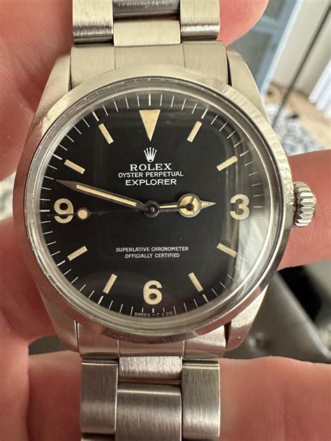 1986 1610 rolex explorer|rolex explorer 1016 youtube.